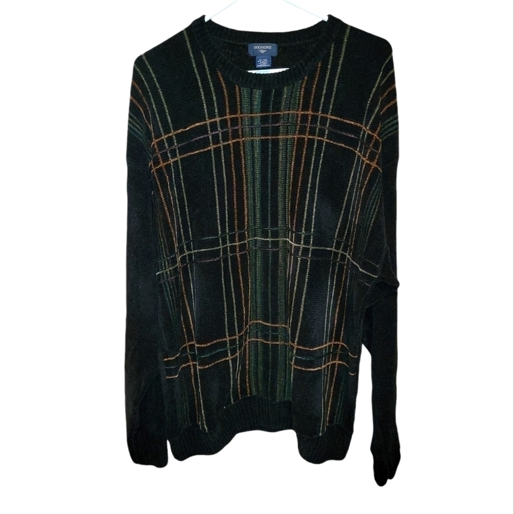 Vintage Dockers size XL pull over sweater acrylic and rayon